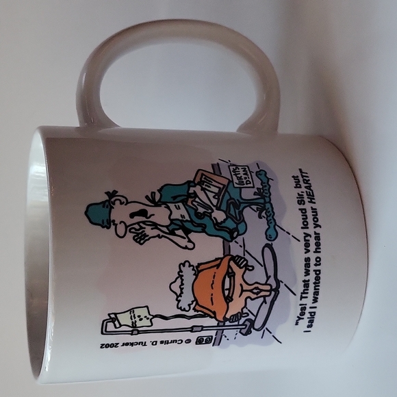 2002 Curtis Dean Tucker Old Age Humor Coffee Mug - Picture 16 of 16